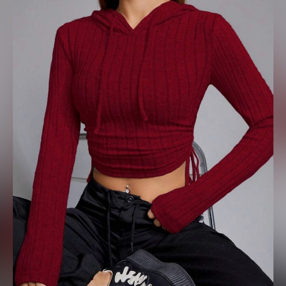 Size Small, crop top long sleeve